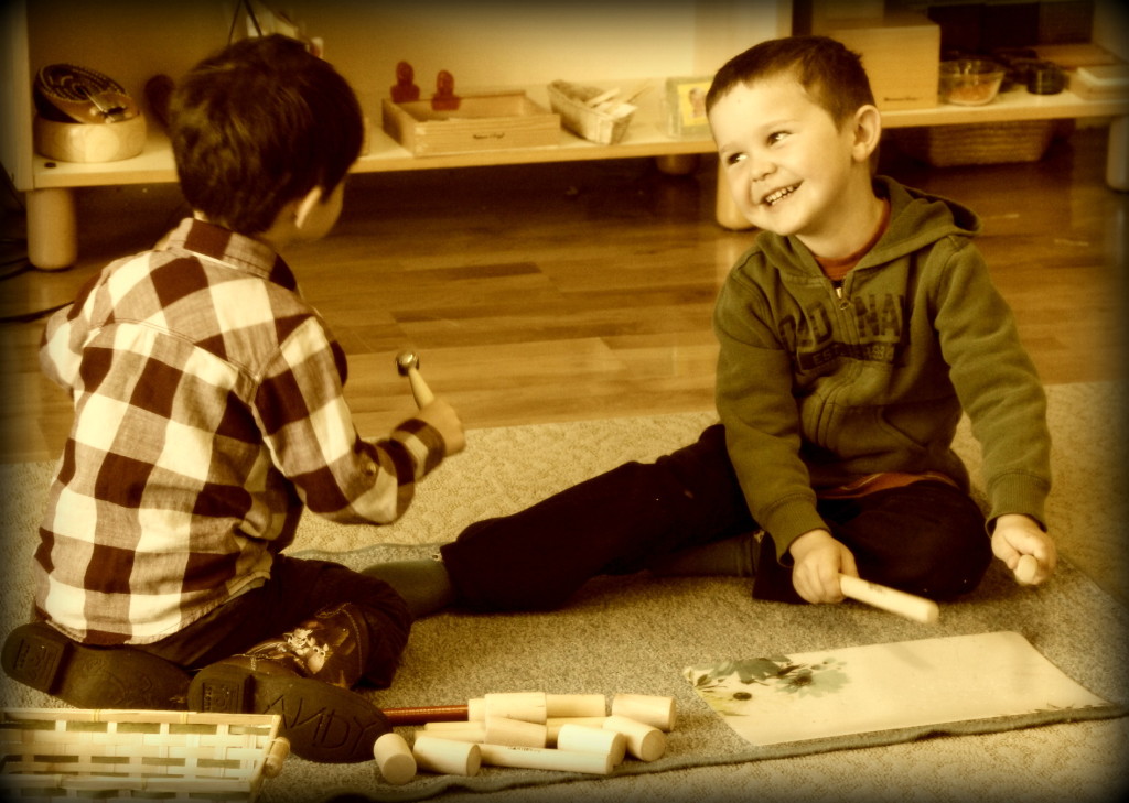 Wyatt and Daniel - Keeping a beat