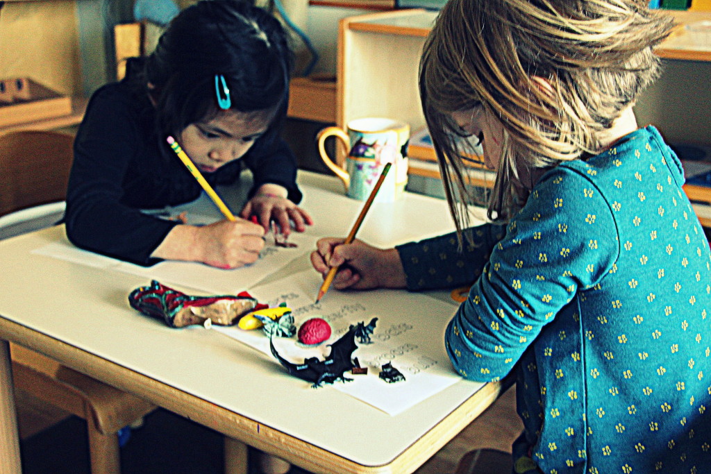 Emma & Lillian- tracing